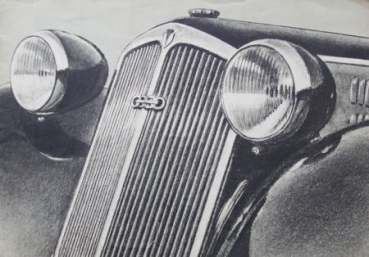 DKW Auto-Union Modelprogram 1938 Carbrochure (6329)